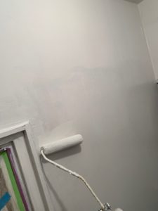 風呂の壁塗装
